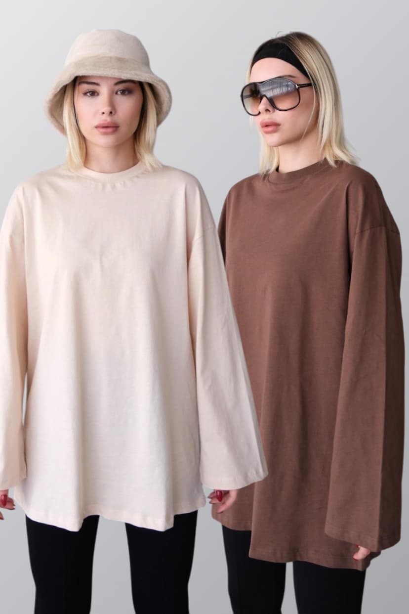 TCTY24ASTSH013-Bej/Kahverengi